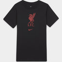 Liverpool Crest T Shirt 2021 2022 Junior