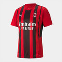 AC Milan Home Shirt 2021 2022 Junior
