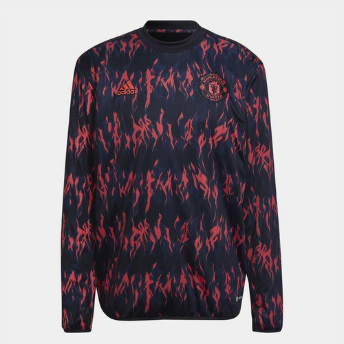 Manchester United Pre Match Warm Top 2021 2022 Mens