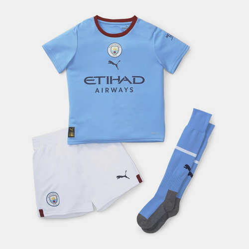 Man City FC Home Mini Kit 2022 2023 Infant Boys