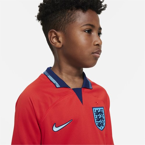 Nike Away England Shirt 2022 2023 Juniors Red, £30.00