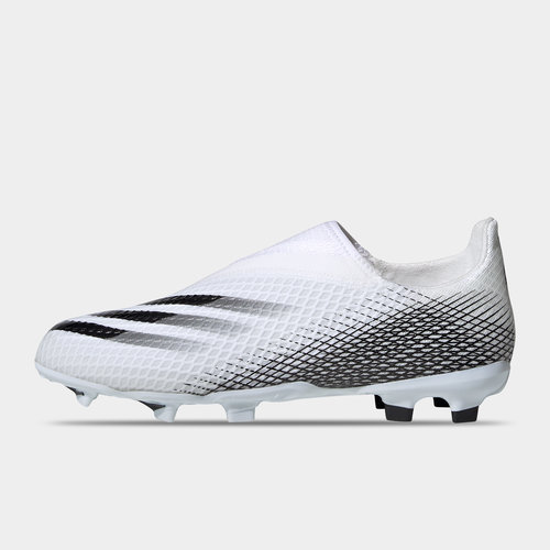 size 2 laceless football boots