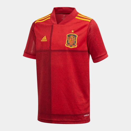 Spain 2020 Youth Home S/S Football Shirt