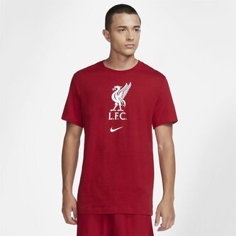Liverpool Crest T Shirt 2021 2022 Mens
