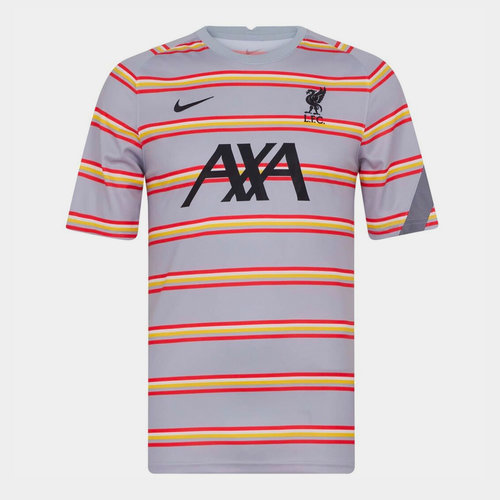 Liverpool European Pre Match Shirt 2021 2022 Mens