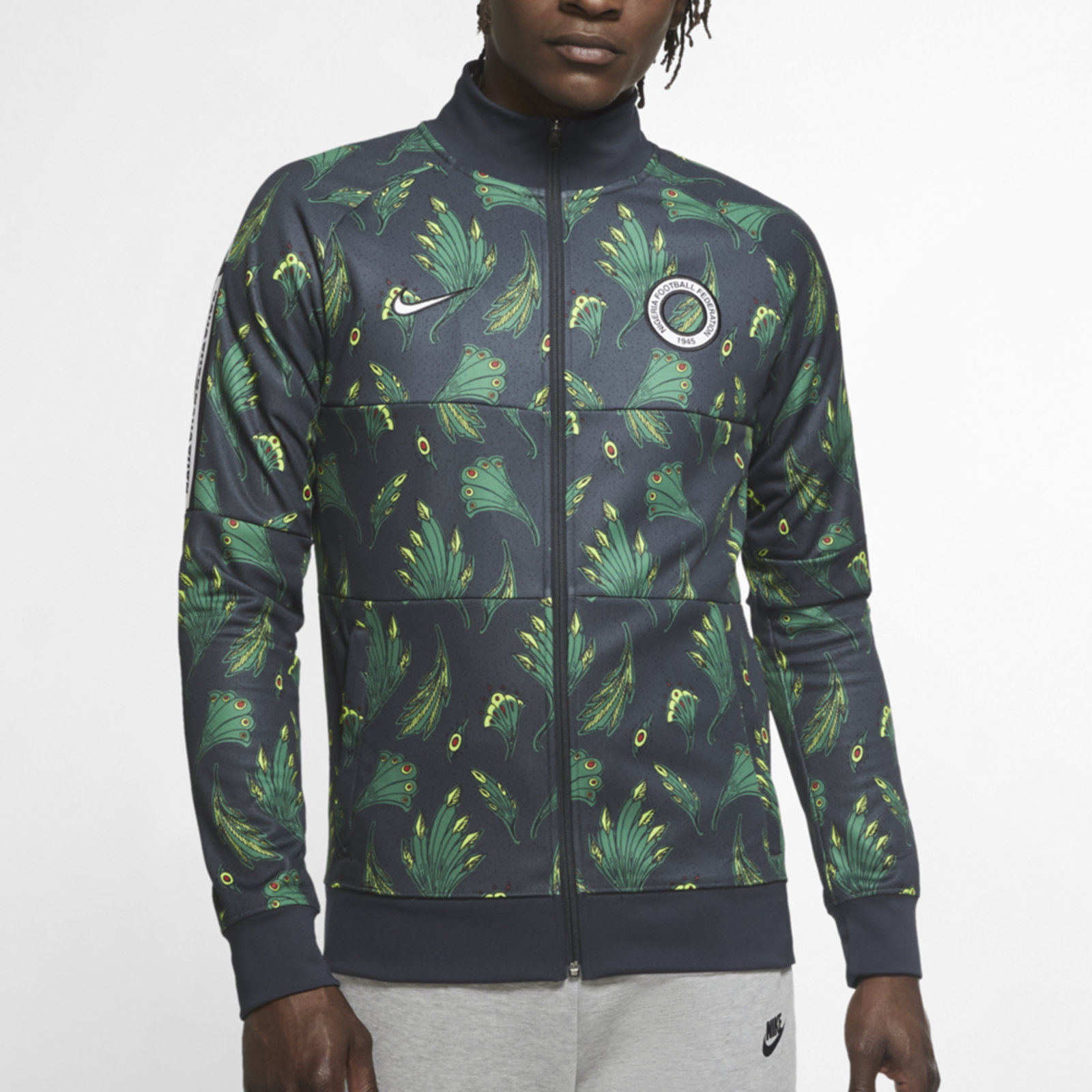 Ligeramente genio Cuota de admisión Nike Nigeria Men's Football Tracksuit Jacket - Green | CV3669-364 |  FOOTY.COM